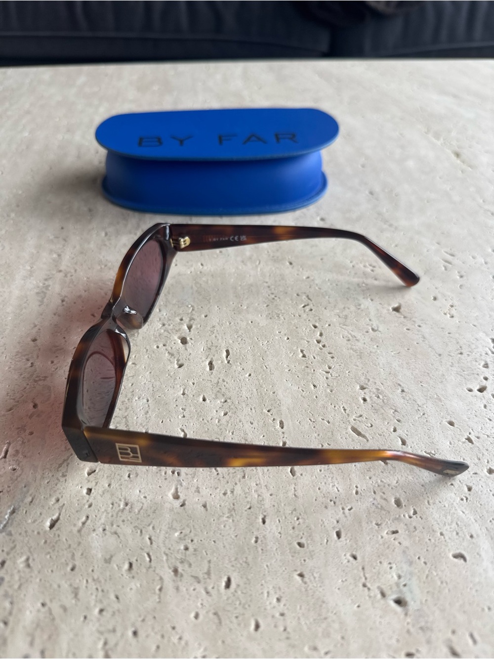 BY FAR Tortoiseshell Rodeo Sunglasses - Picture 13 of 15
